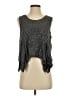 Comfy U.S.A. Black Sleeveless T-Shirt Size S - photo 1
