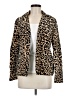 Chico's Animal Print Gold Blazer Size Med (1) - photo 1