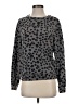 Michael Stars Animal Print Gray Pullover Sweater Size XS - photo 1