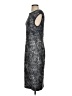 Max Mara Graphic Gray Blue Cocktail Dress Size 8 - photo 5