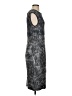 Max Mara Graphic Gray Blue Cocktail Dress Size 8 - photo 4