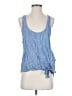 Cloth & Stone 100% Rayon Blue Tank Top Size S - photo 1