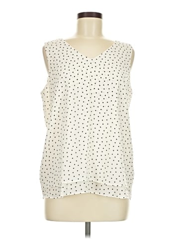 Ann Taylor Factory Sleeveless Blouse (view 1)