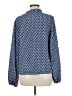 Shein 100% Polyester Blue Long Sleeve Blouse Size M - photo 2