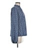 Shein 100% Polyester Blue Long Sleeve Blouse Size M - photo 4