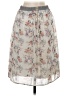 Mikarose 100% Polyester Floral Gray Casual Skirt Size XS - photo 2