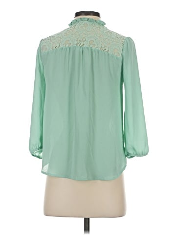 E&M Collection 3/4 Sleeve Blouse (view 2)