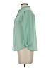 E&M Collection 100% Polyester Green 3/4 Sleeve Blouse Size S - photo 5