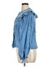 Universal Thread Blue Long Sleeve Blouse Size XL - photo 5