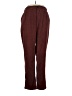 Zenana 100% Polyester Burgundy Casual Pants Size XL - photo 1