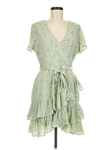 Emerald Sundae Cocktail Dress (view 1)