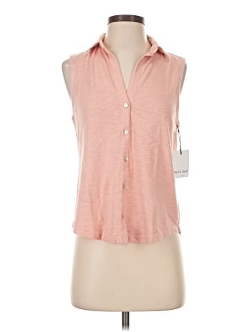 Bella Dahl Sleeveless Button-Down Shirt (view 1)