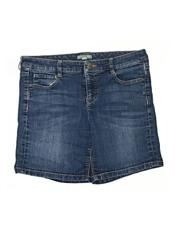 New York & Company Denim Shorts (view 1)