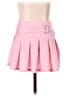 Shein Solid Pink Casual Skirt Size 2 - photo 1