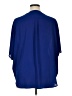 Chico's 100% Polyester Blue 3/4 Sleeve Blouse Size XL (3) - photo 2