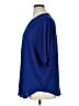 Chico's 100% Polyester Blue 3/4 Sleeve Blouse Size XL (3) - photo 5