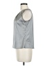 Calvin Klein Metallic Silver Sleeveless Blouse Size M (petite) - photo 5