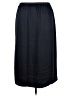 Gap 100% Polyester Solid Black Casual Skirt Size XL - photo 2