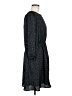 Gap 100% Polyester Tweed Black Casual Dress Size M - photo 4
