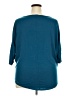Ultra Teeze Teal 3/4 Sleeve Top Size 2X - photo 2