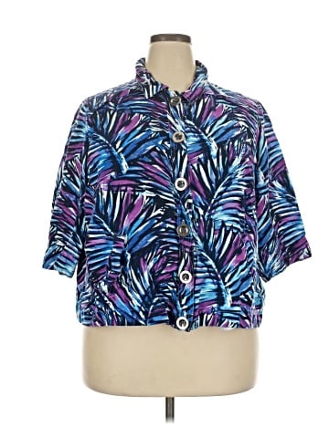 Cj Banks Short Sleeve Blouse (view 1)