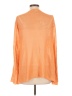 Eileen Fisher 100% Linen Orange Cardigan Size L - photo 2