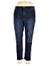 Gloria Vanderbilt Solid Blue Jeans Size 16 - photo 1