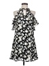Candie's 100% Polyester Floral Black Cocktail Dress Size S - photo 1