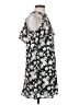 Candie's 100% Polyester Floral Black Cocktail Dress Size S - photo 4