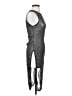 Unbranded Metallic Gray Cocktail Dress Size S - photo 4