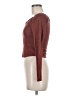 Moa Moa Burgundy Long Sleeve Top Size M - photo 5