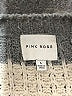 Pink Rose Stripes Gray Pullover Sweater Size L - photo 7