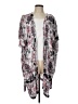Angie 100% Rayon Floral Pink Kimono Size L - photo 1
