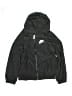 Nike 100% Polyester Black Zip Up Hoodie Size 6 - 7 - photo 1