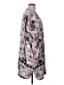 Angie 100% Rayon Floral Pink Kimono Size L - photo 4