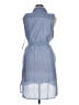 Nicole Miller 100% Cotton Blue Sleeveless Button-Down Shirt Size 16 - photo 2