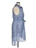 Nicole Miller 100% Cotton Blue Sleeveless Button-Down Shirt Size 16 - photo 4