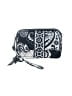 Vera Bradley 100% Cotton Black Wristlet One size - photo 1