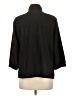 Zenergy by Chico's Solid Black Coat Size Lg (2) - photo 2