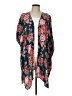 Angie 100% Rayon Teal Kimono Size L - photo 1