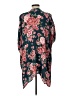 Angie 100% Rayon Teal Kimono Size L - photo 2