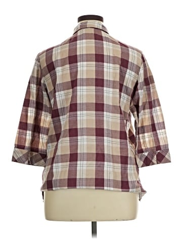 Mountain Lake 3/4 Sleeve Button-Down Shirt (view 2)