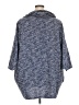 Lane Bryant Tweed Blue Poncho Size 22 - 24 Plus - photo 2