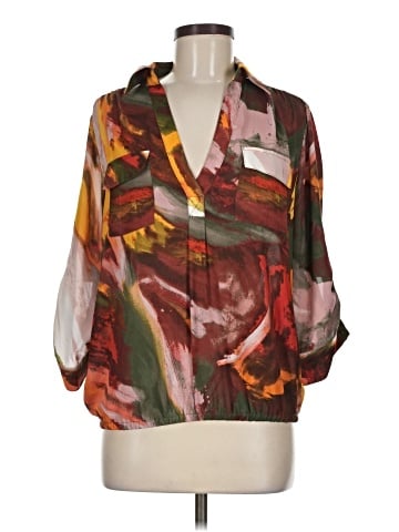 New York & Company 3/4 Sleeve Blouse (view 1)
