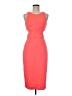 Hunter Bell Solid Orange Cocktail Dress Size 8 - photo 1