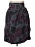 Vero Moda 100% Polyester Floral Gray Black Casual Skirt Size L - photo 1