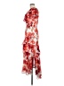 Taylor 100% Polyester Floral Red Cocktail Dress Size 6 - photo 5