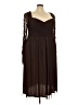 ELOQUII Brown Cocktail Dress Size 24 - photo 1