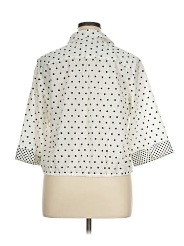 Banana Republic Factory Store 3/4 Sleeve Button-Down Shirt (view 2)