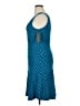 Siena Studio Chevron-herringbone Blue Casual Dress Size 14 - photo 5